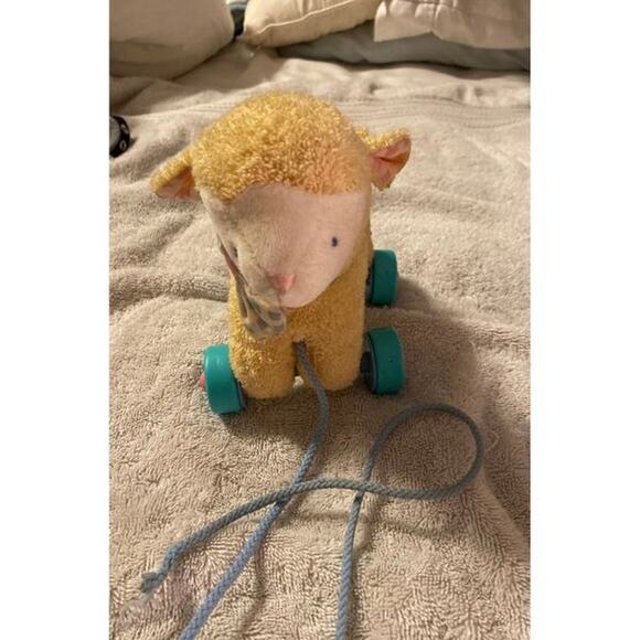 Vintage Eden Pull string lamb Easter - Picture 2 of 6